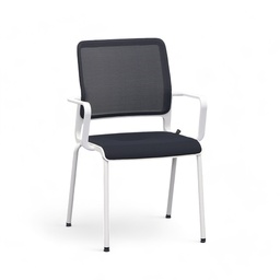 Chaises 4 pieds Sitag SitagXilium Mesh (Nouveau, avec accoudoirs fixes)