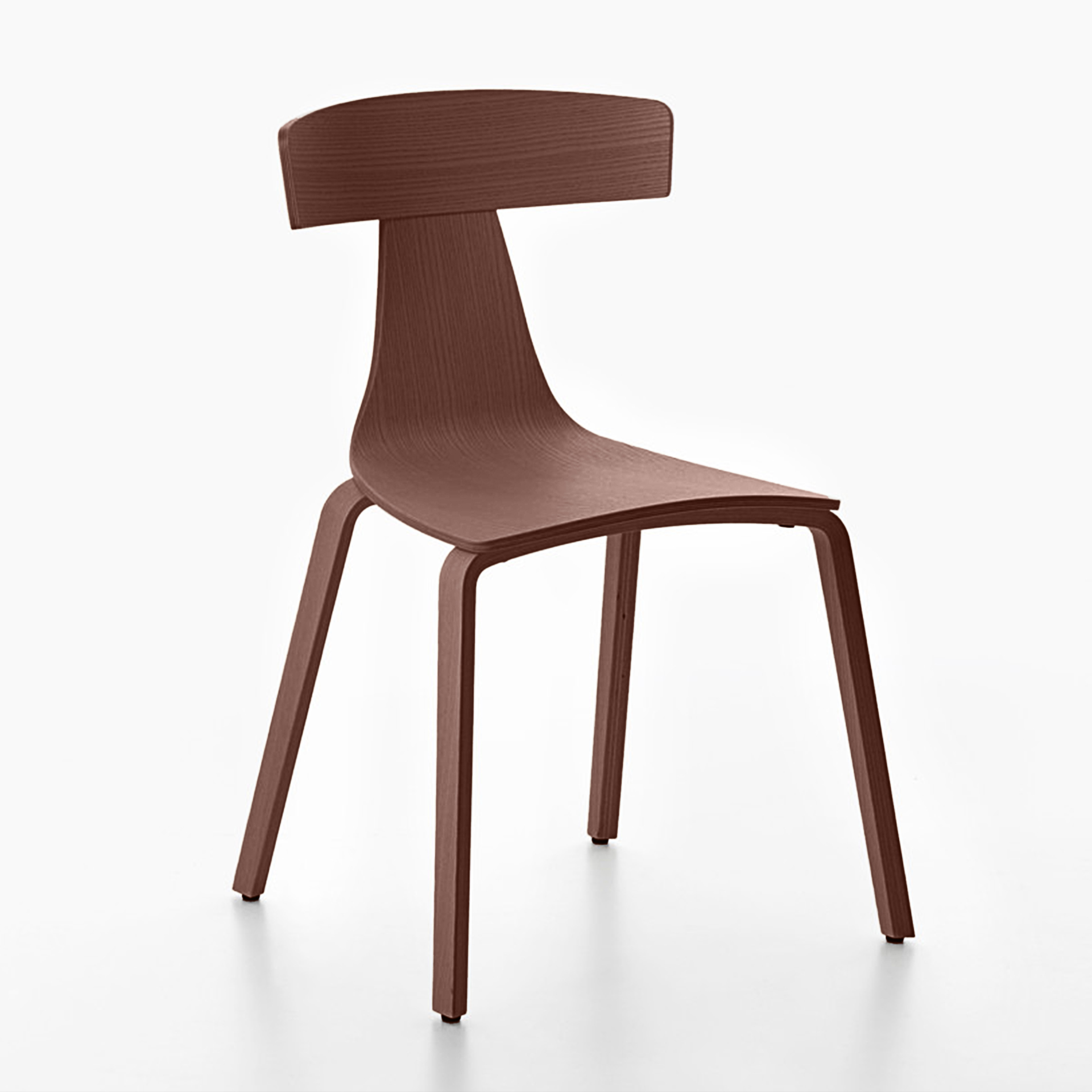 Sedie in legno Plank Remo (Noce, Nuovo)