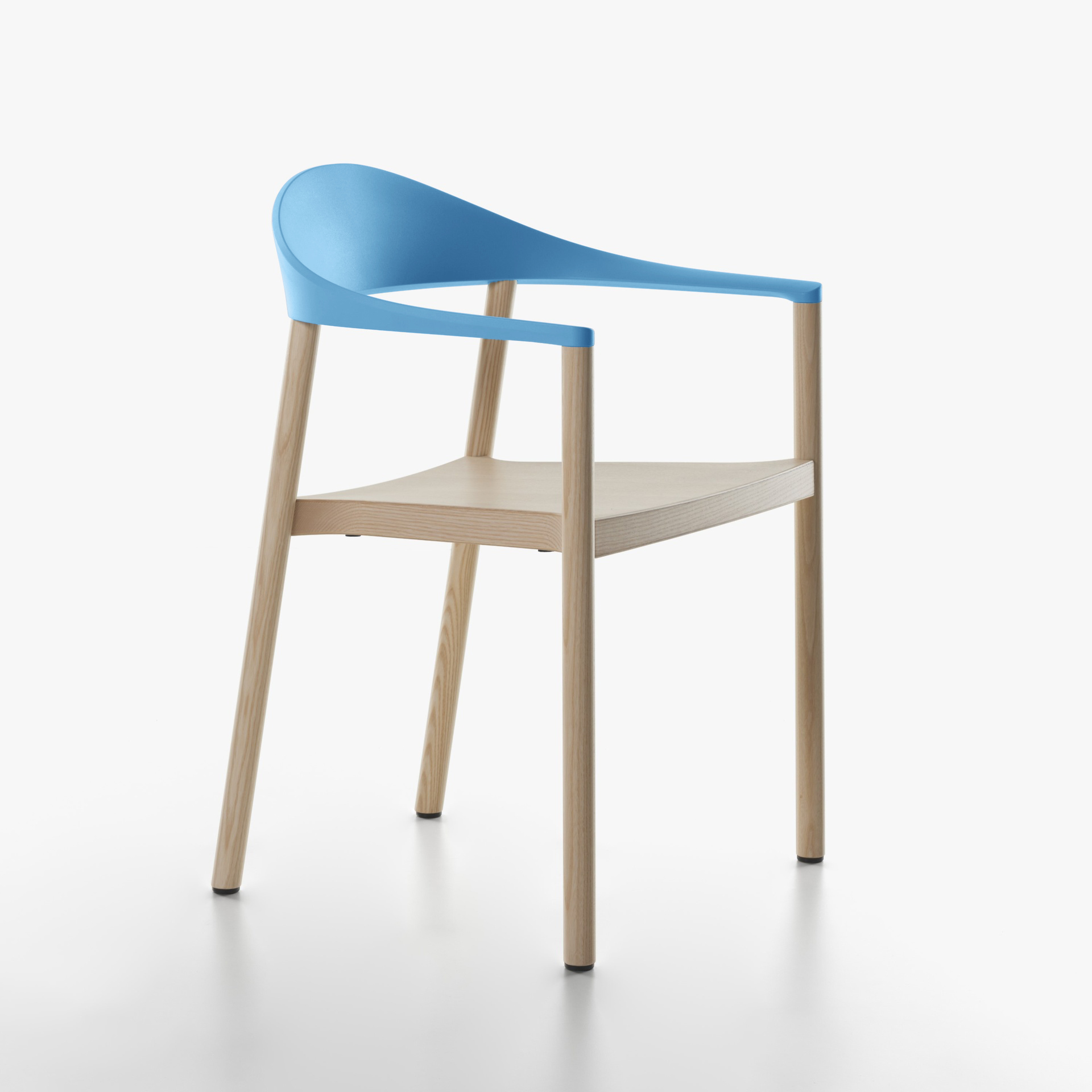 Image of Armlehnstühle Plank Monza Blau mit Fixarmlehnen, Neu – Perfekt für Büro und Empfang