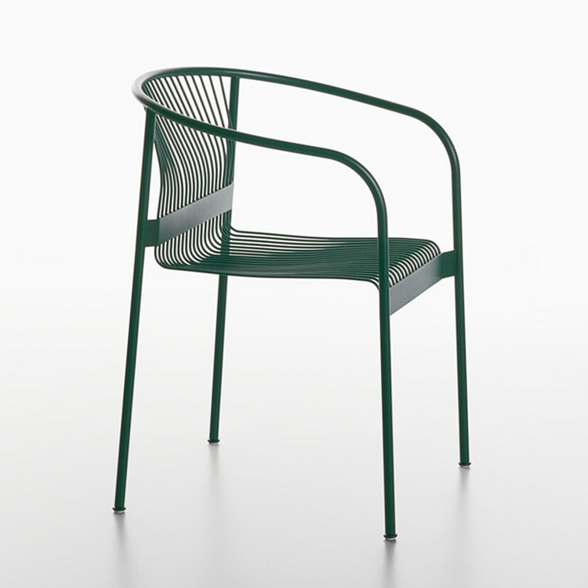 Image of Outdoorstühle Plank Velit Grün mit Fixarmlehnen, Neu – Perfekt für Büro und Empfang