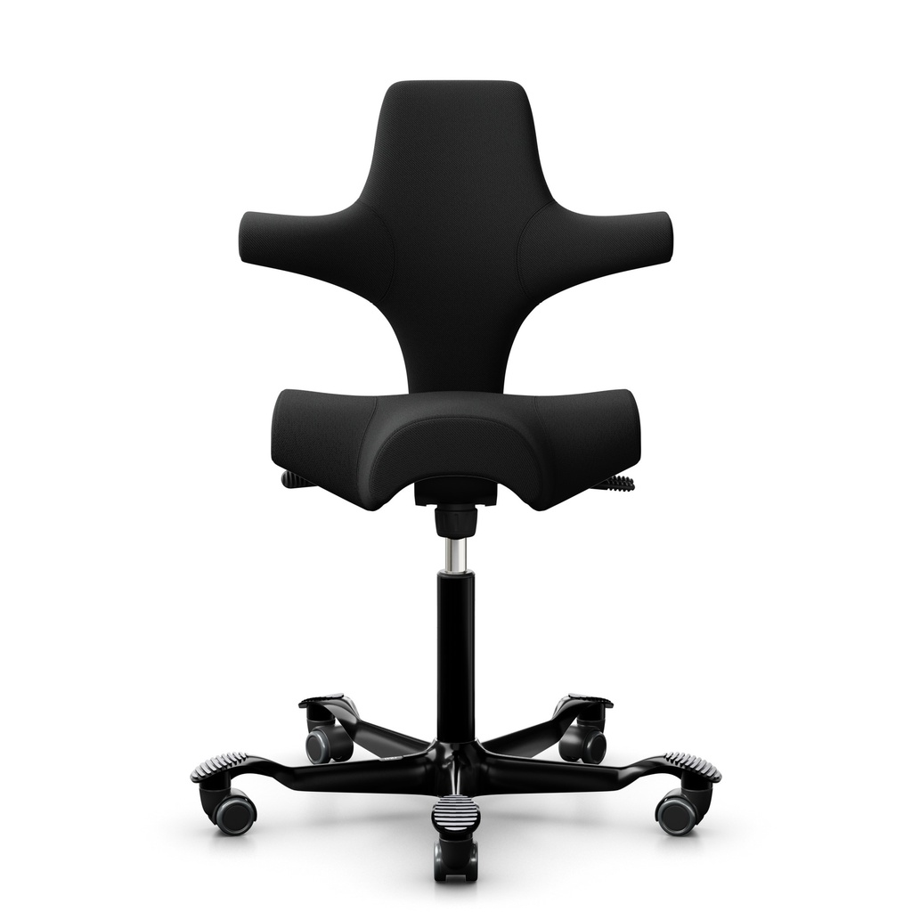 Sedia a sella HAG Capisco 8106 (Nero, Nuovo, Nero)