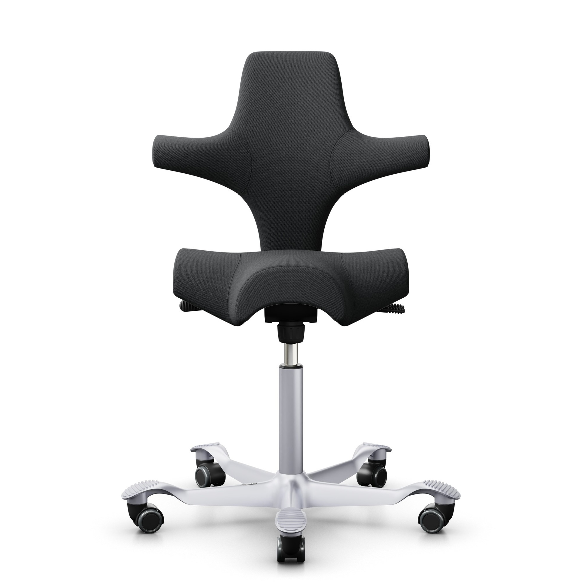 Sedia a sella HAG Capisco 8106 (Antracite, Nuovo, Grigio argento)