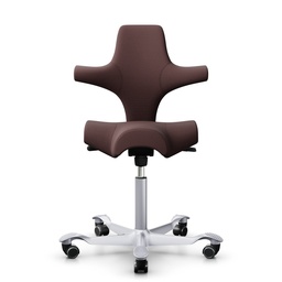 Sattelstuhl HAG Capisco 8106 (Braun, Neu, Silbergrau)