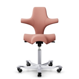 Sattelstuhl HAG Capisco 8106 (Rosa, Neu, Silbergrau)