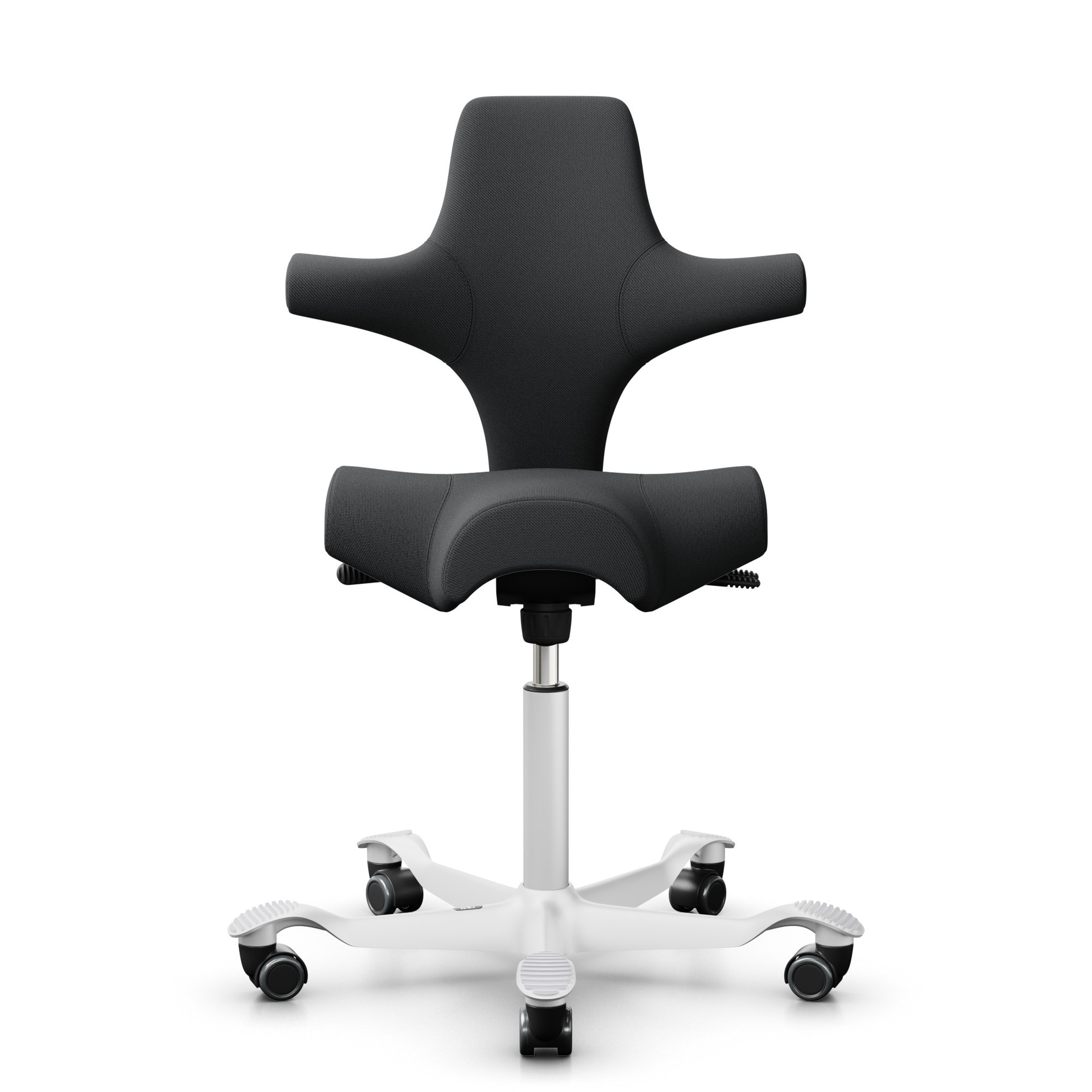 Sattelstuhl HAG Capisco 8106 (Anthrazit, Neu, Weiss)