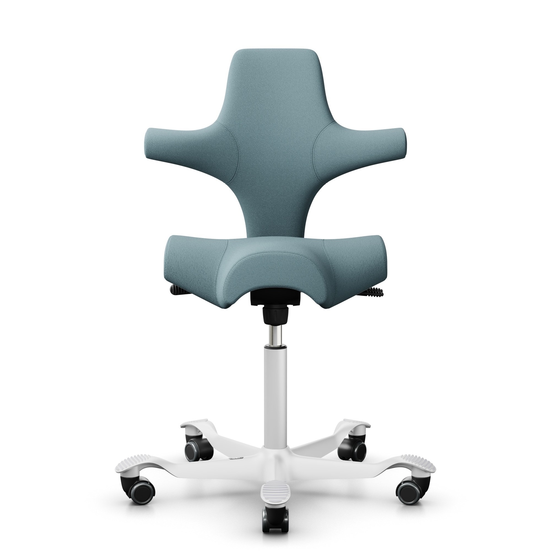 Sattelstuhl HAG Capisco 8106 (Hellblau, Neu, Weiss)