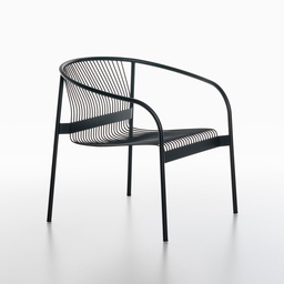 Outdoor Loungstühle Plank Velit (Neu, Schwarz)