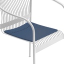 Sitzauflage für Outdoorstühle Plank Velit (Blau, Neu)