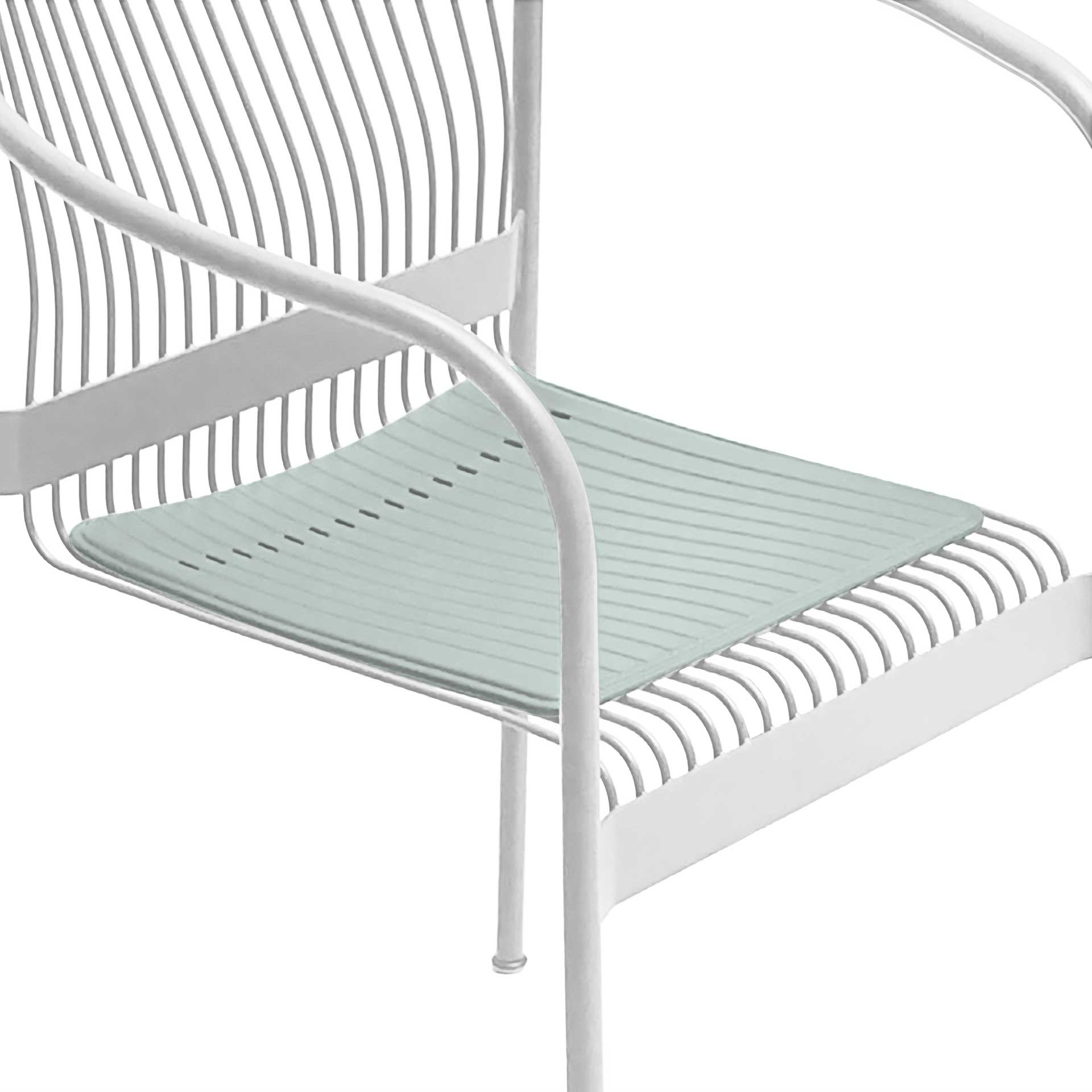 Image of Sitzauflage für Outdoorstühle Plank Velit Lichtgrau, Neu