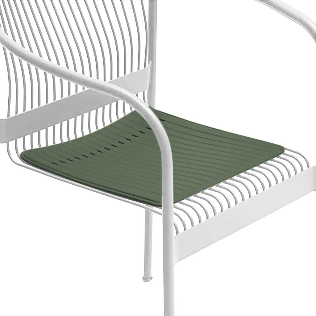 Sitzauflage für Outdoorstühle Plank Velit (Neu, Olivgrün)
