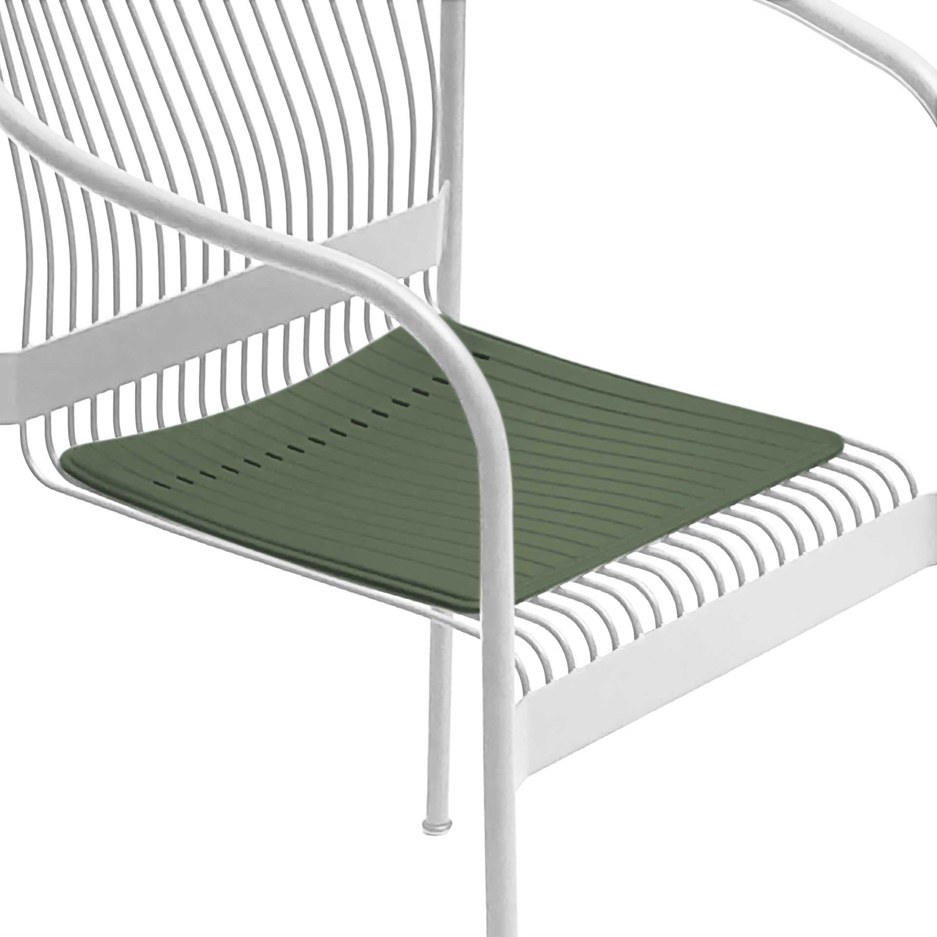 Image of Sitzauflage für Outdoorstühle Plank Velit Olivgrün, Neu
