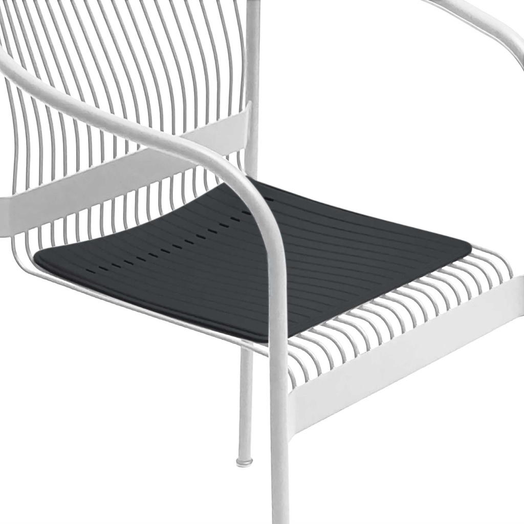 Sitzauflage für Outdoorstühle Plank Velit (Neu, Schwarz)