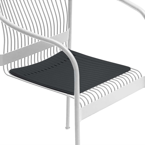 Sitzauflage für Outdoorstühle Plank Velit (Neu, Schwarz)