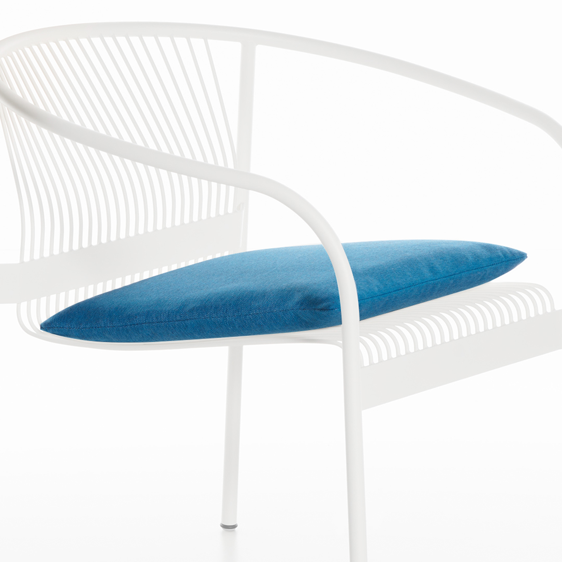 Sitzkissen für Outdoor Loungestühle Plank Velit (Blau, Neu)