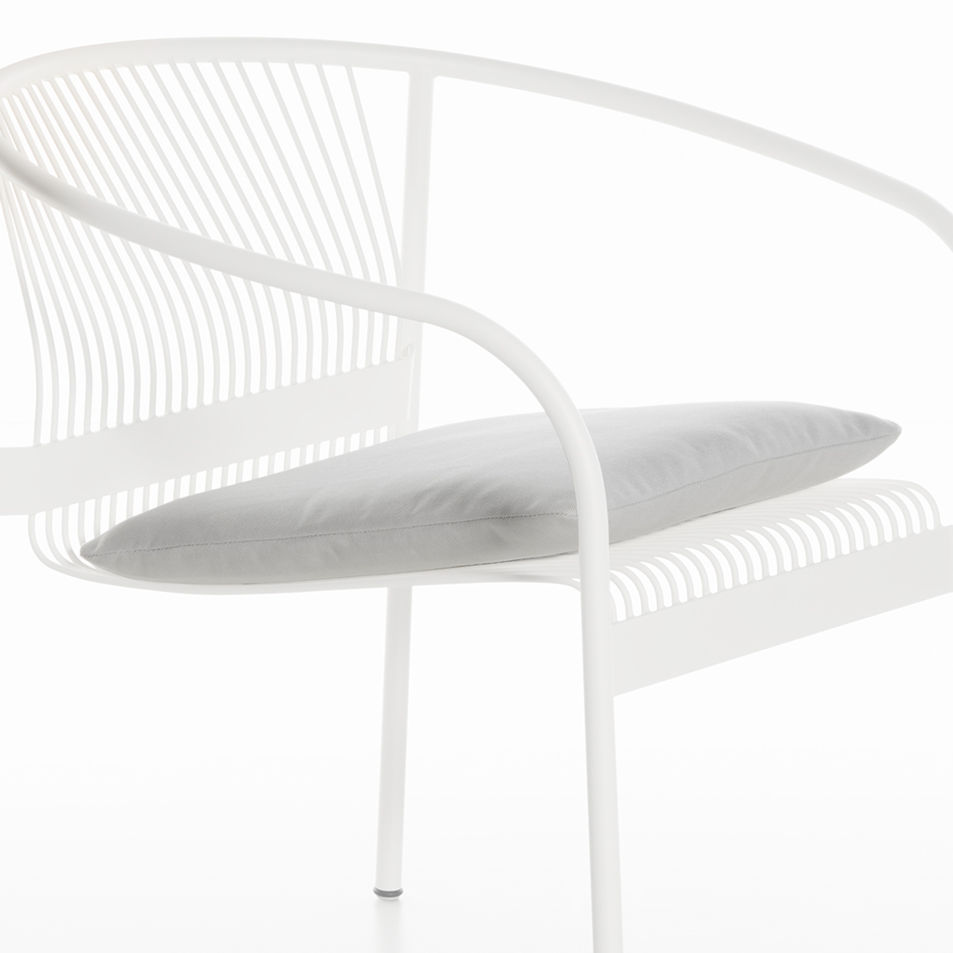 Image of Sitzkissen für Outdoor Loungestühle Plank Velit Grau, Neu
