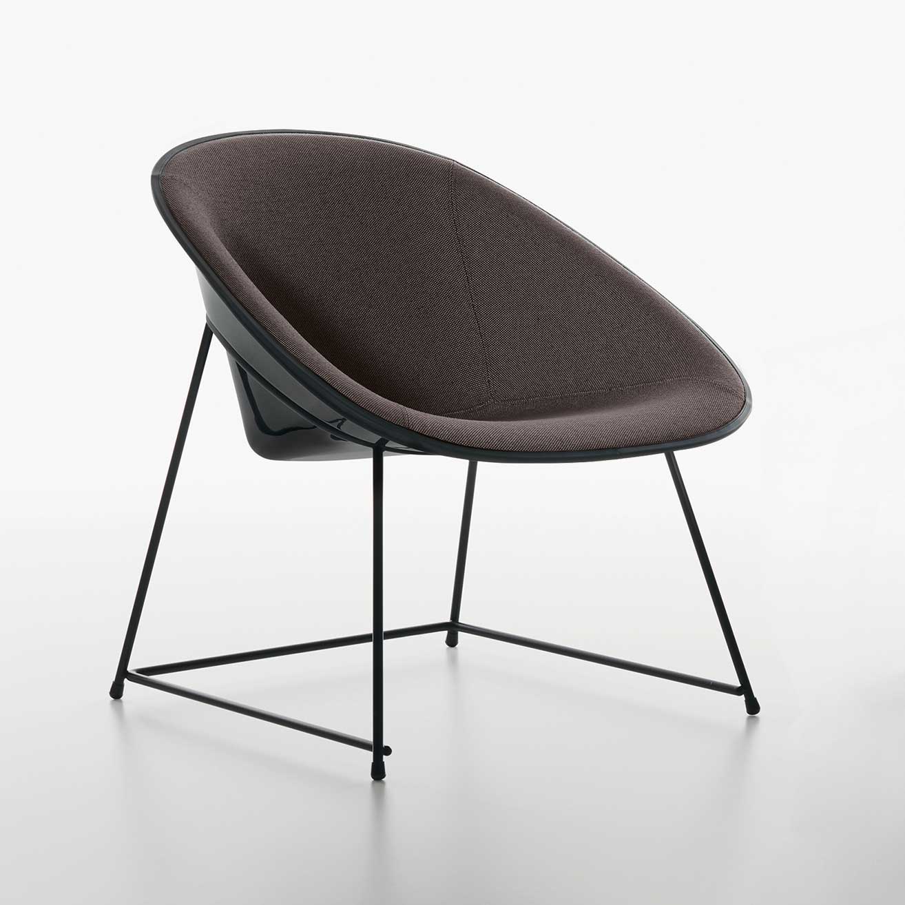 Image of Lounge Sessel Plank Cup Dunkelbraun, Neu