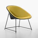 Lounge Sessel Plank Cup (Neu, Gelb, Schwarz)