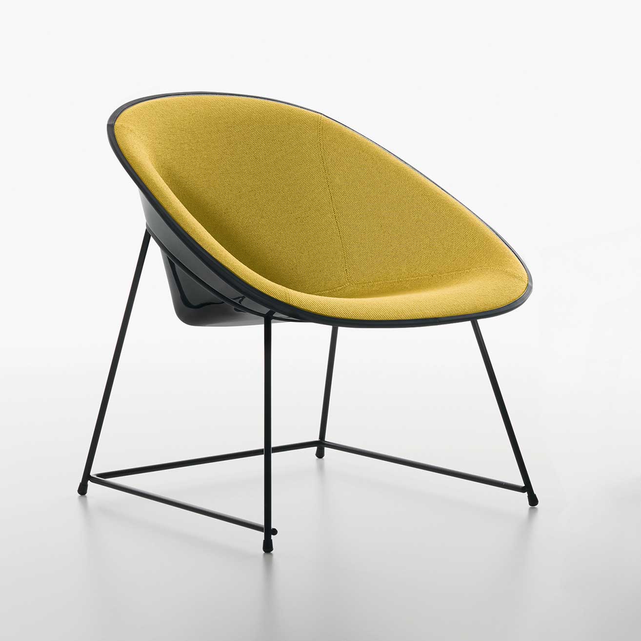 Image of Lounge Sessel Plank Cup Gelb, Neu