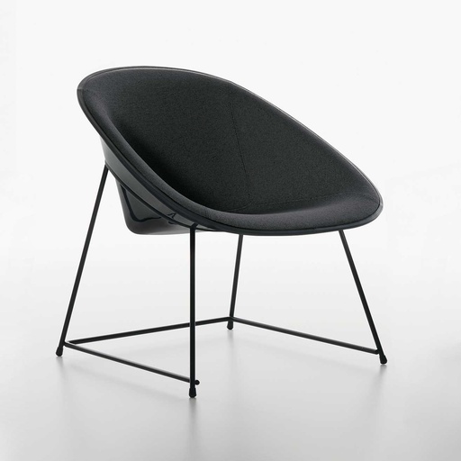 Lounge Sessel Plank Cup (Schwarz, Neu, Schwarz)