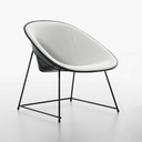Lounge Sessel Plank Cup (Neu, Weiss, Schwarz)