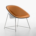 Lounge Sessel Plank Cup (Neu, Orange, Weiss)