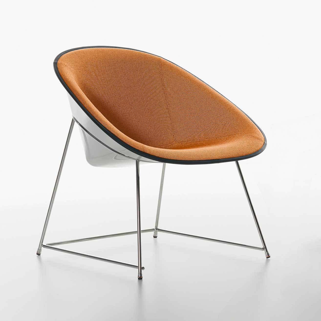 Lounge Sessel Plank Cup (Orange, Neu, Weiss)