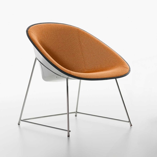 Lounge Sessel Plank Cup (Neu, Orange, Weiss)
