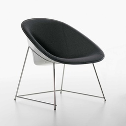 Lounge Sessel Plank Cup (Schwarz, Neu, Weiss)