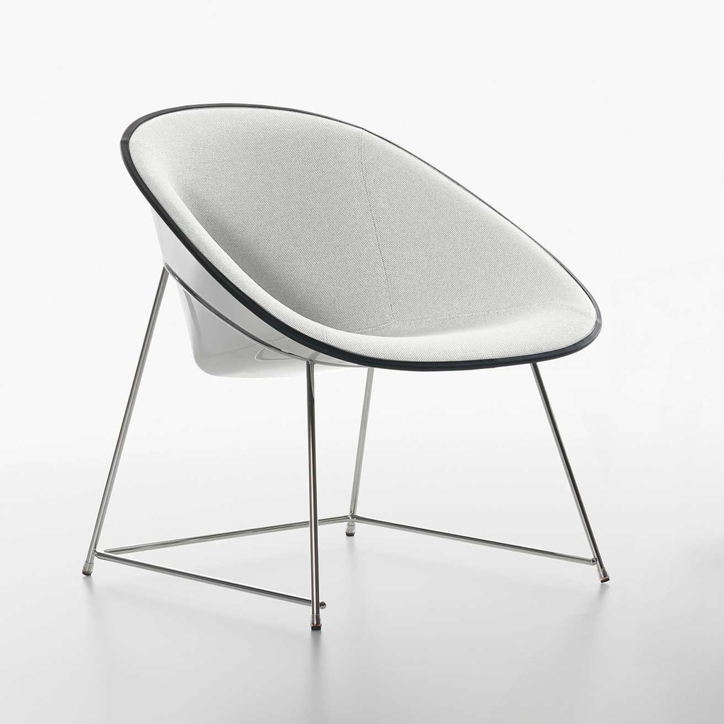 Lounge Sessel Plank Cup (Neu, Weiss, Weiss)