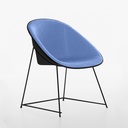 Konferenzstühle Plank Cup (Neu, Blau, Schwarz)