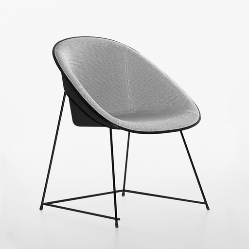 Konferenzstühle Plank Cup (Grau, Neu, Schwarz)