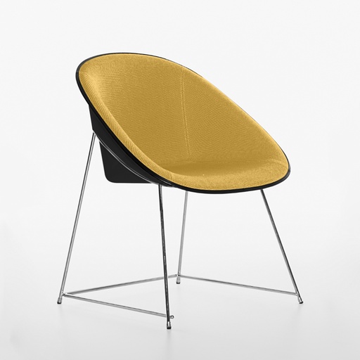 Konferenzstühle Plank Cup (Gelb, Neu, Schwarz)