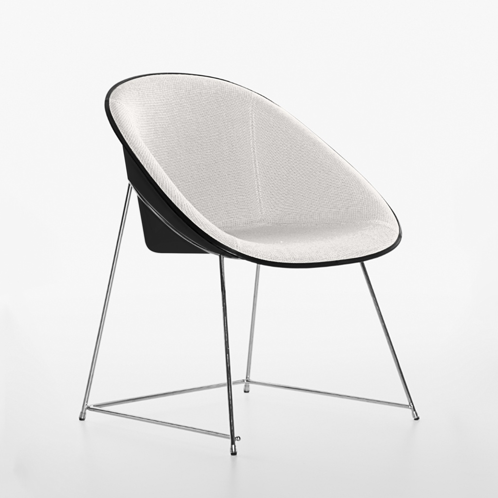 Konferenzstühle Plank Cup (Weiss, Neu, Schwarz)