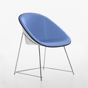 Konferenzstühle Plank Cup (Neu, Blau, Weiss)