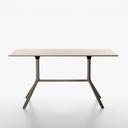 Tisch klappbar Plank Miura (Neu, 140x70, Beige)