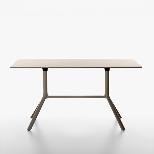 Tisch klappbar Plank Miura (Neu, 140x70, Beige)
