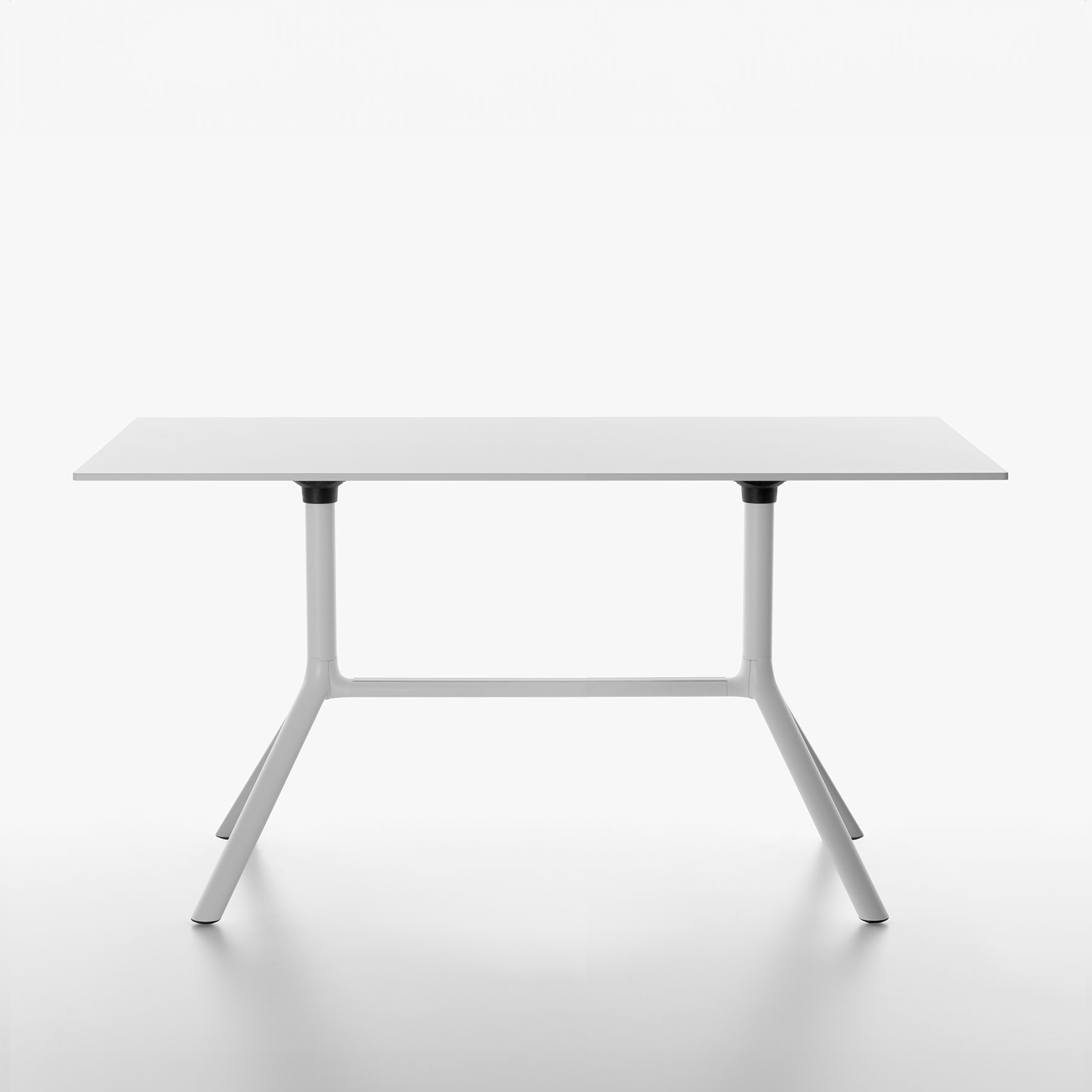 Image of Tisch klappbar Plank Miura 140x70 cm, Weiss, Rechteckig, Neu - Perfekt für Meetings