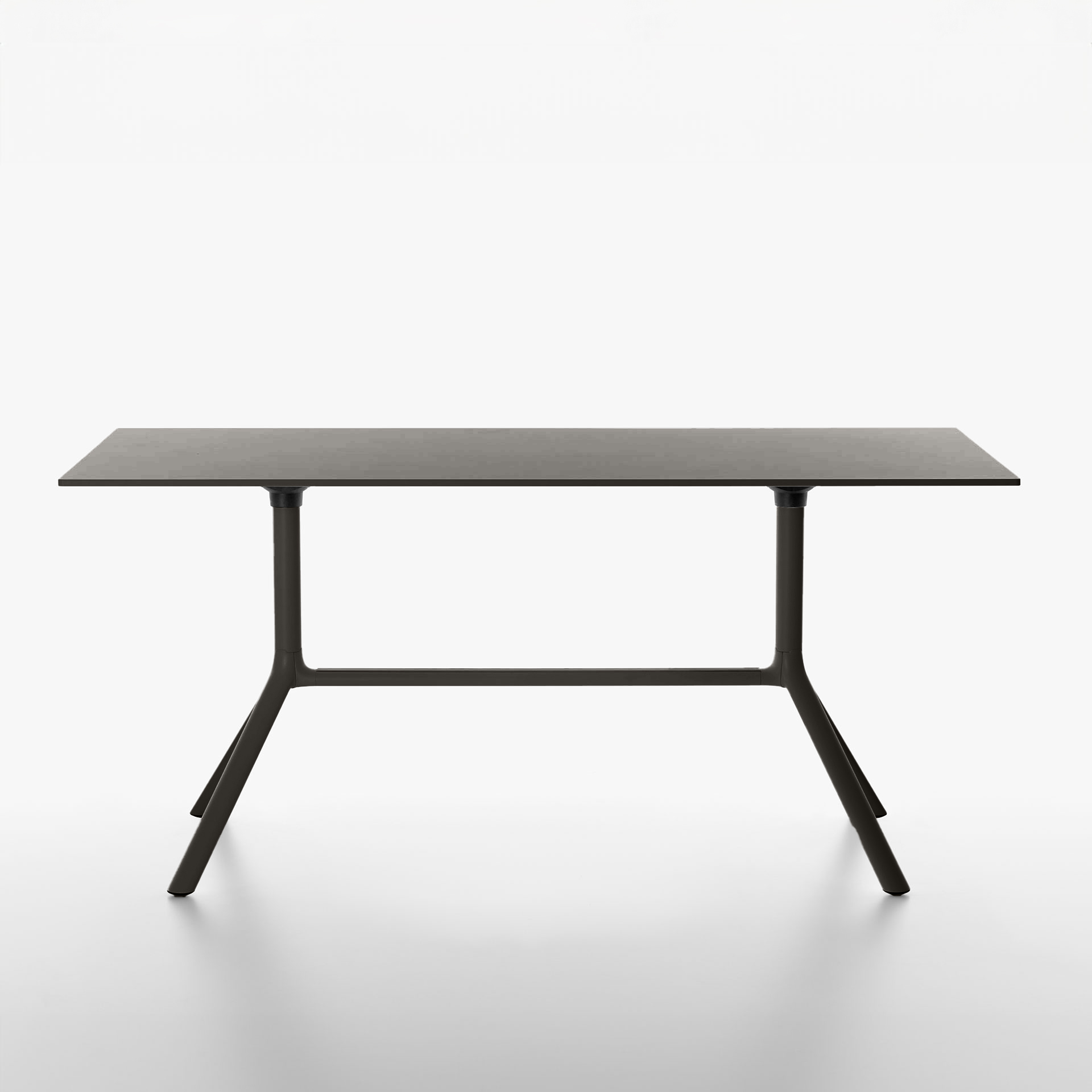 Tisch klappbar Plank Miura 160x80 cm, Grau, Rechteckig, Neu - Perfekt für Meetings