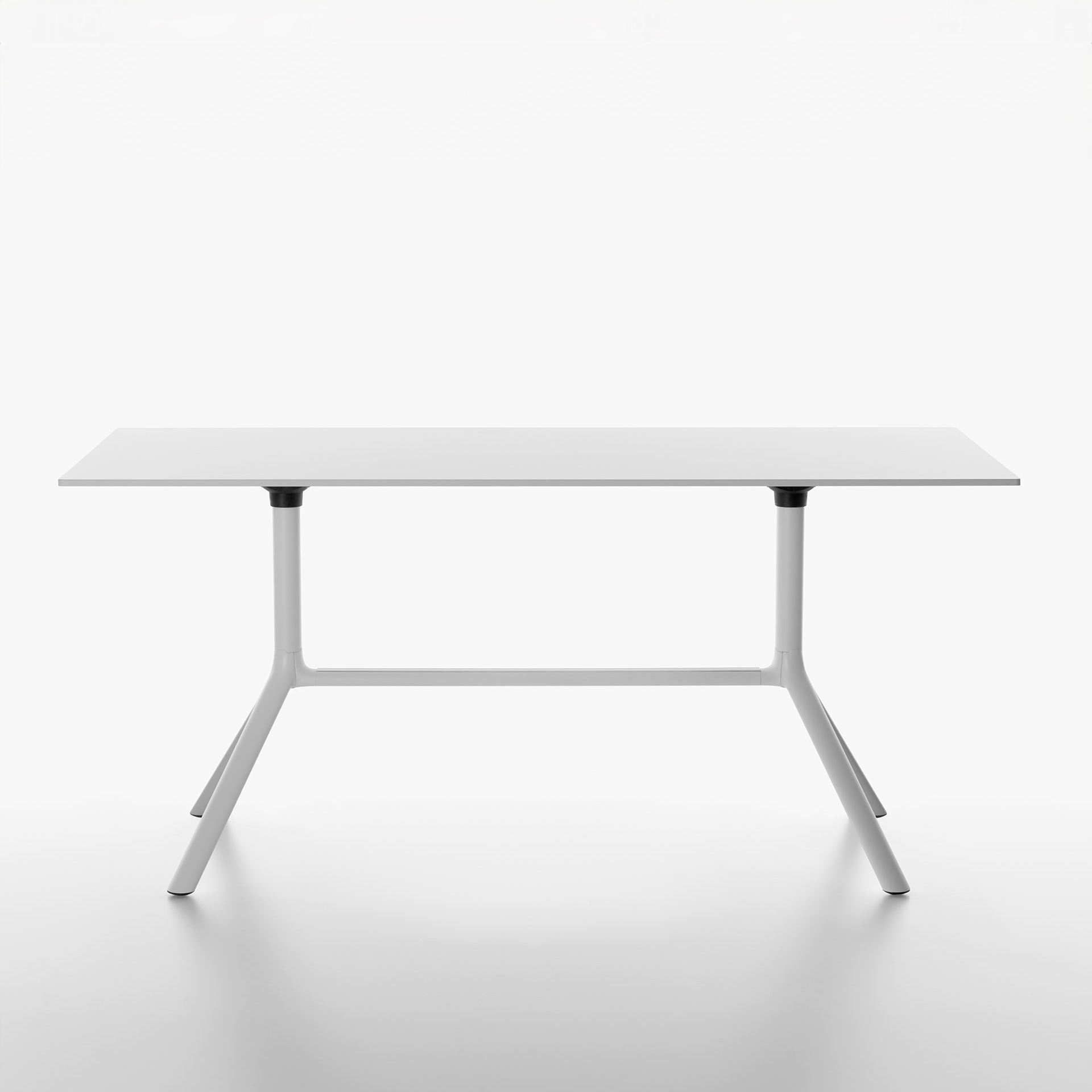 Image of Tisch klappbar Plank Miura 160x80 cm, Weiss, Rechteckig, Neu - Perfekt für Meetings