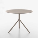 Table Plank Miura (Beige, Nouveau, 100x100)