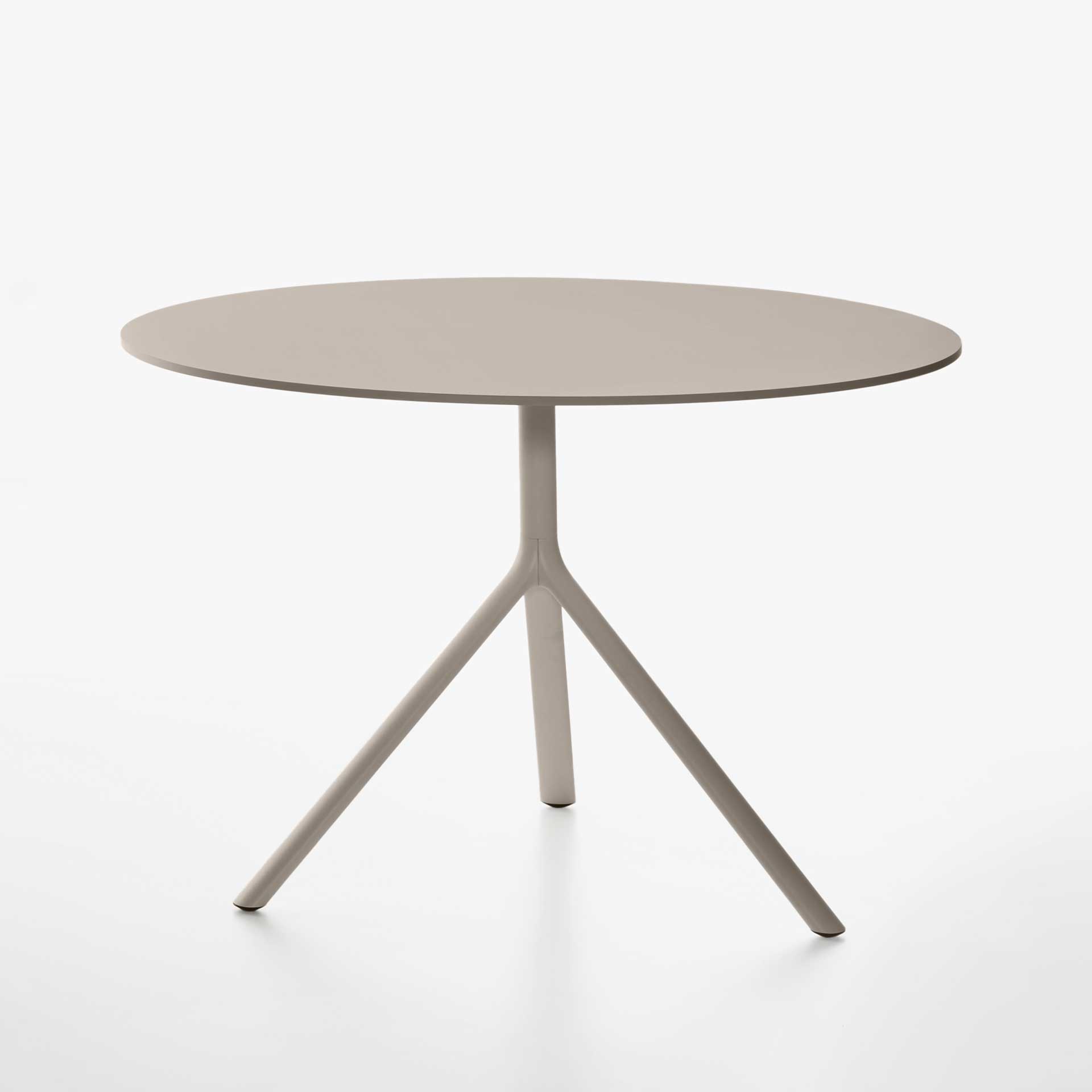 Table Plank Miura 110x110 cm, Beige, Autour, Nouveau, Table - Haute qualité & longue durée de vie