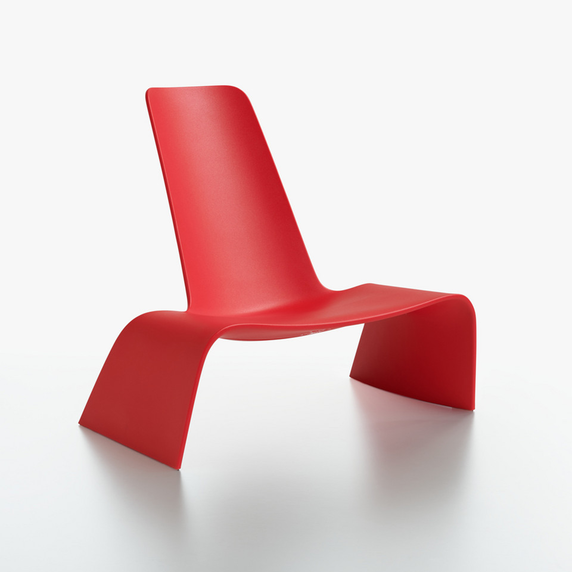 Fauteuil lounge d'extérieur Plank Land (Rouge, Nouveau)