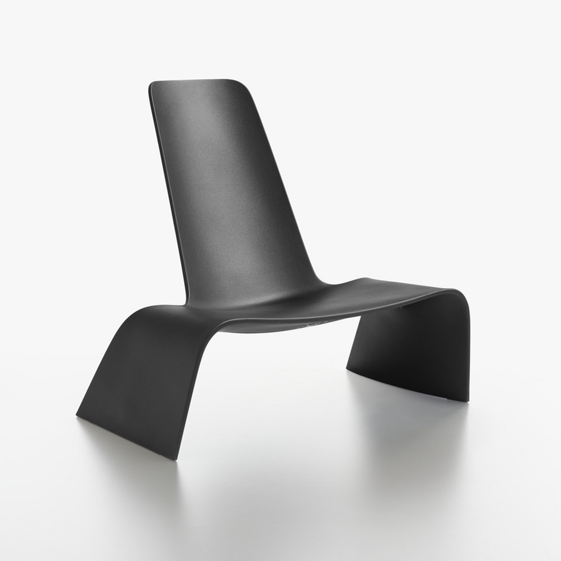 Fauteuil lounge d'extérieur Plank Land (Noir, Nouveau)