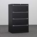 Hängeregisterschränke Bisley Original (Schwarz, Neu, mit Schlüssel)