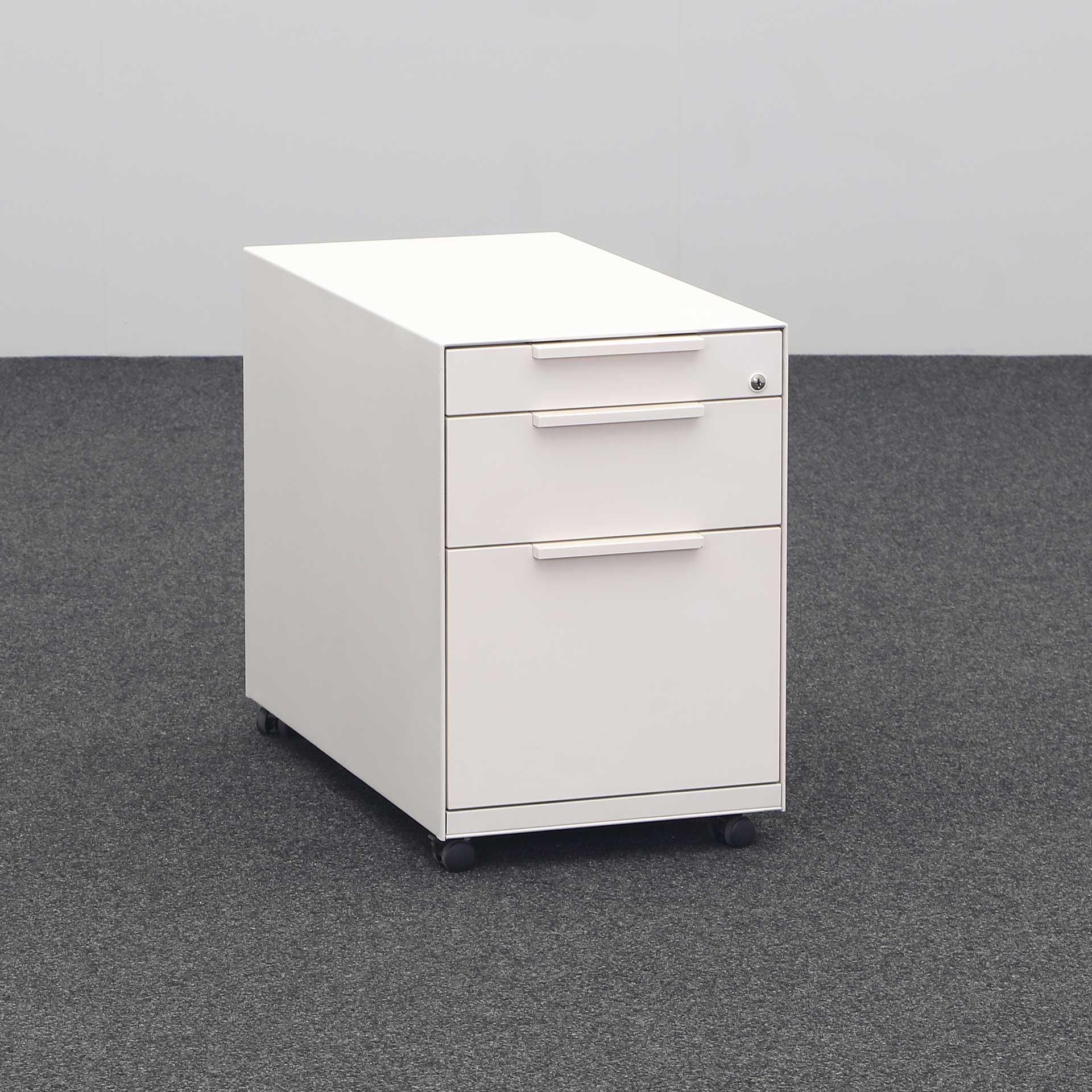 Rollcontainer Vitra MBE (Normal Gebraucht, Ohne Schlüssel, Hängeregister)