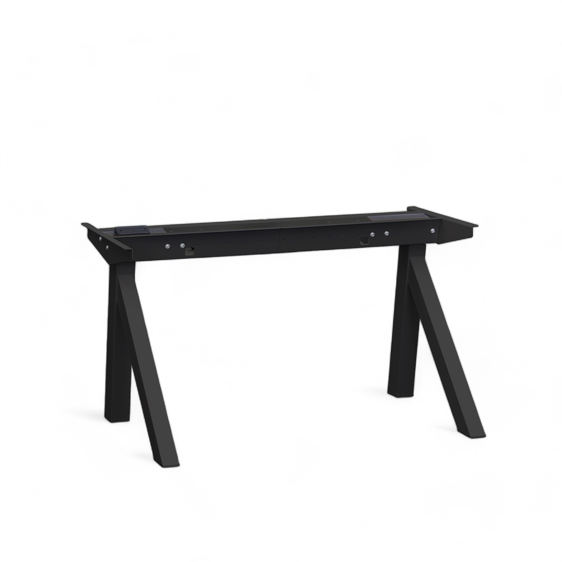 Höhenverstellbares Tischgestell Tradingzone Design Lift (für Tischplatten 120-180 cm) (Schwarz, Neu)