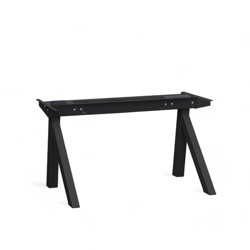 Height-adjustable table frame Tradingzone Design Lift (for table tops 120-180 cm) (Black, New)