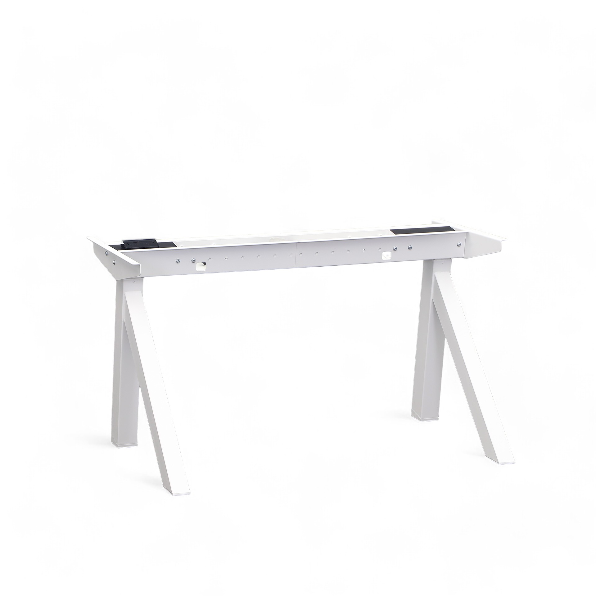 Höhenverstellbares Tischgestell Tradingzone Design Lift (für Tischplatten 120-180 cm) (Weiss, Neu)