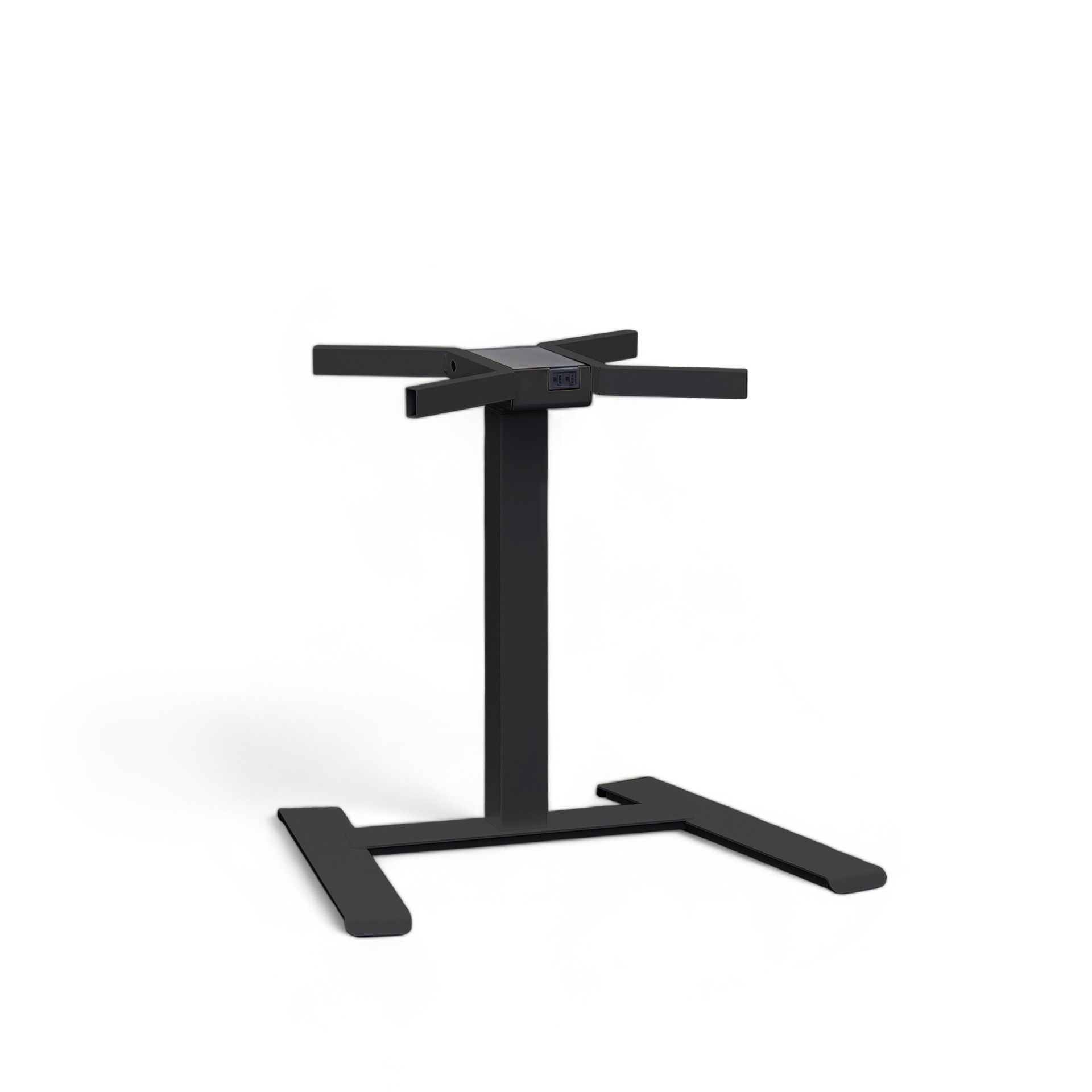 Höhenverstellbare Tischgestell Tradingzone Compact Flex (Schwarz, Neu)