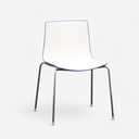Bistro Stapelstühle Arper Catifa 46 (Blau, Normal gebraucht)